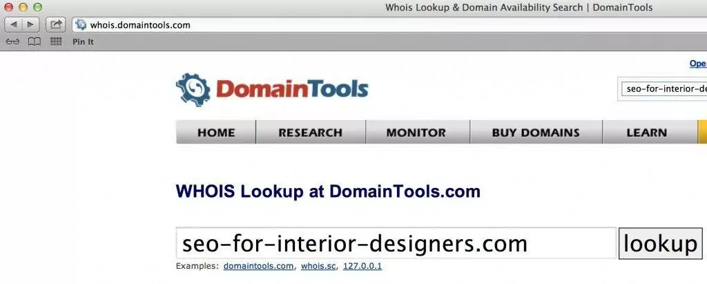 domain registrar search