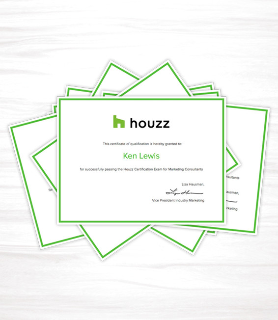 Houzz Certification for Marketing Consultants