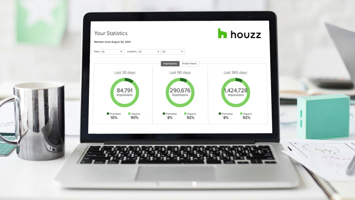 Houzz Statistics Data